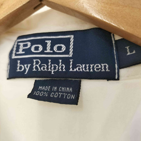 ポロバイラルフローレン Polo by RALPH LAUREN エポレット コットン シャツ メンズ import:L